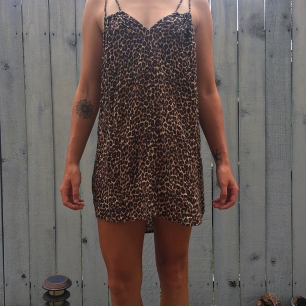 COPY - Acacia Swimwear Cheetah Print Dress